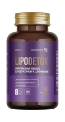 Lipomins, Липосомальный комплекс «LipoDetox» (для детоксикации и хелатирования), растительные капсулы, 60 шт.