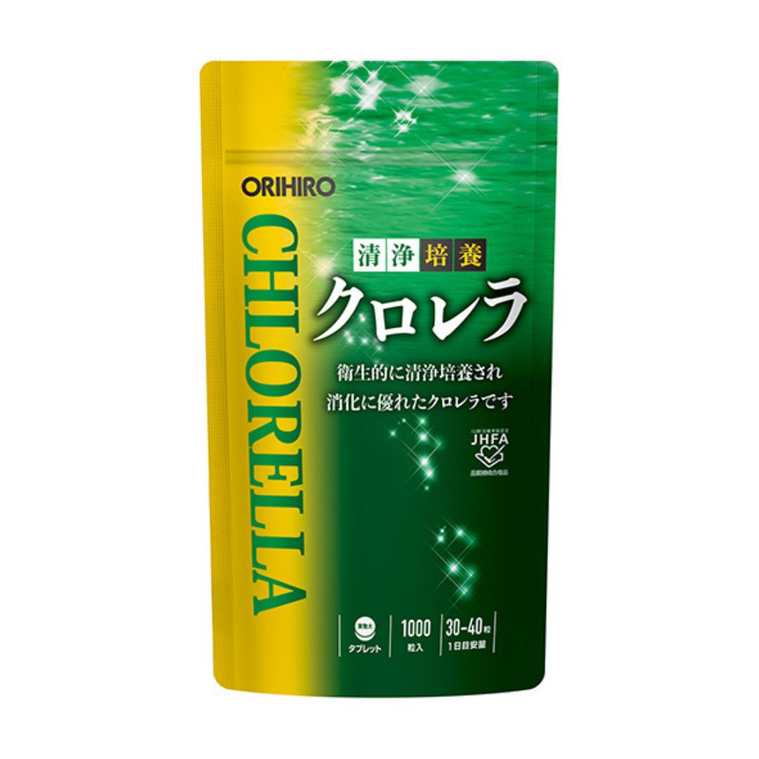 ORIHIRO, Хлорелла (для укрепления иммунитета), таблетки, 1000 шт.