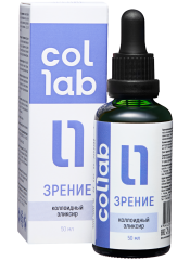 Collab, Комплекс для зрения и глаз (лютеин, зеаксантин, витамин А + Е), жидкость, 50 мл