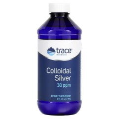 Trace Minerals, Коллоидное серебро, жидкость, 257 мл
