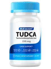 Matwave, Тудка TUDCA (тауроурсодезоксихолевая кислота), капсулы, 60 шт.