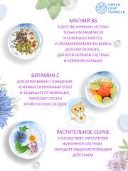 Green Leaf Formula, Детский сироп MG & B6 (для нервной системы), жидкость, 100 мл