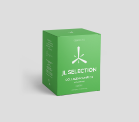 JL SELECTION, Коллаген-комплекс с витамином C, со вкусом яблока, лайма и ананаса, 30*10 г