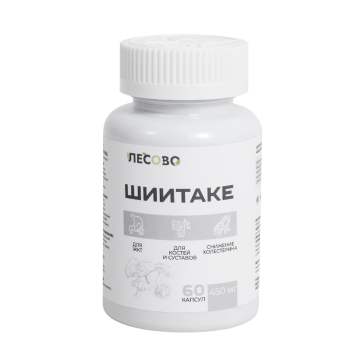 ЛЕСОВО, Шиитаке, капсулы, 60 шт.