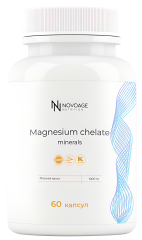 NOVOAGE nutrition, Магний (бисглицинат), капсулы, 60 шт.