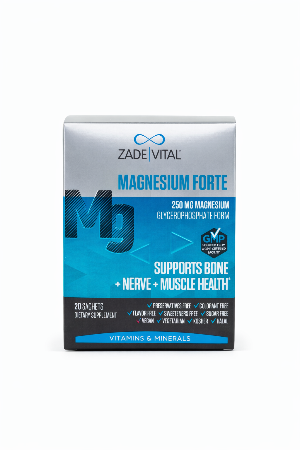 Zade Vital, Магний (глицерофосфат), саше, 20 шт.