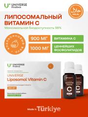 Universe Pharma, Липосомальный витамин C, жидкость, 20*10 мл