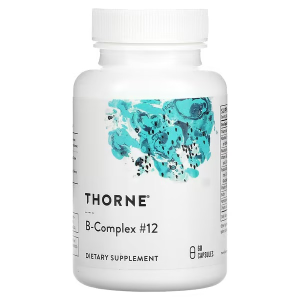Thorne Research, B-Complex #12, капсулы, 60 шт.
