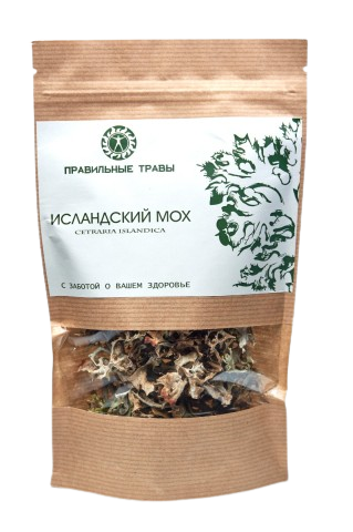 Правильные травы, Исландский мох, 20 г