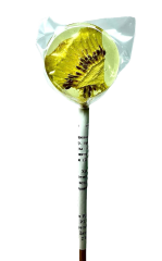 Lollipops, Леденец на палочке из изомальта с сублимированным киви, 1 шт.