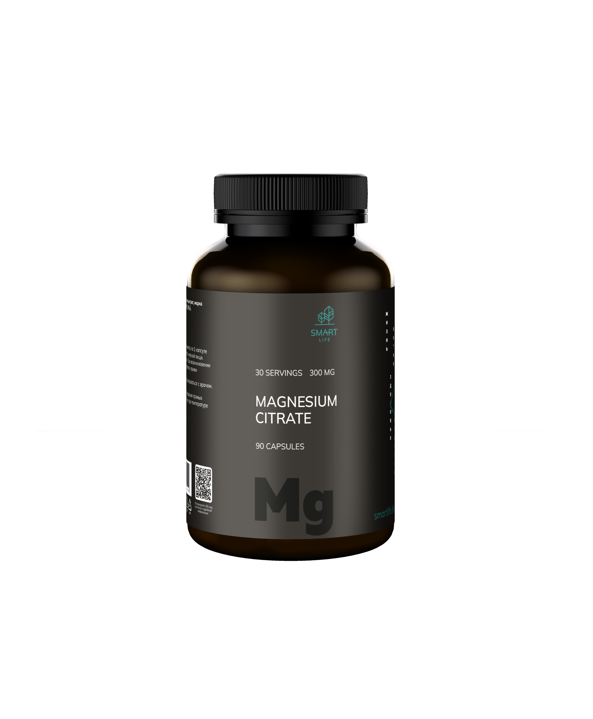 Smartlife, Магний (цитрат), капсулы, 90 шт.