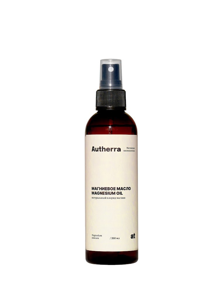 Autherra, Магниевое масло для тела и волос, жидкость, 200 мл