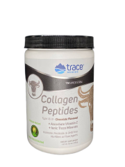 Trace minerals, Коллаген (I и III типа) + витамин С + минералы, со вкусом шоколада, порошок, 286 г