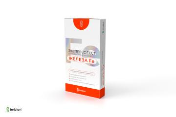 Imbian, Экспресс-тест на определение запасов железа (ферритин), 1 шт.