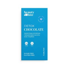 Beauty Diet, Шоколад «Beauty Diet Detox», с асаи и голубикой, 20 г