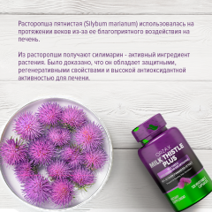 ORZAX, Расторопша плюс, капсулы, 120 шт.