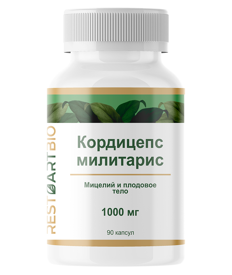 Restartbio, Кордицепс милитарис, капсулы, 90 шт.