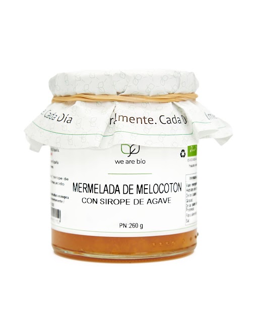 WE ARE BIO, Органическое персиковое варенье, 260 г