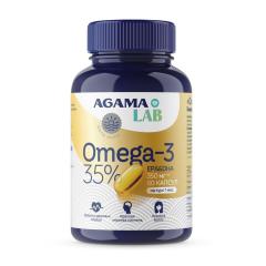 Agama Lab, Омега-3 35%, капсулы, 60 шт.