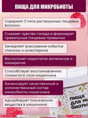 Сила Феникса, Концентрат пищевой «Пища для микробиоты с сублимированной малиной», порошок, 170 г