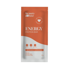 Beauty Diet, Батончик протеиновый «Energy Protein Bar» брауни с орехом, 30 г