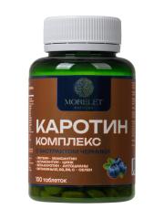 MORELET, Комплекс каротиноидов для здоровья глаз, таблетки, 100 шт.