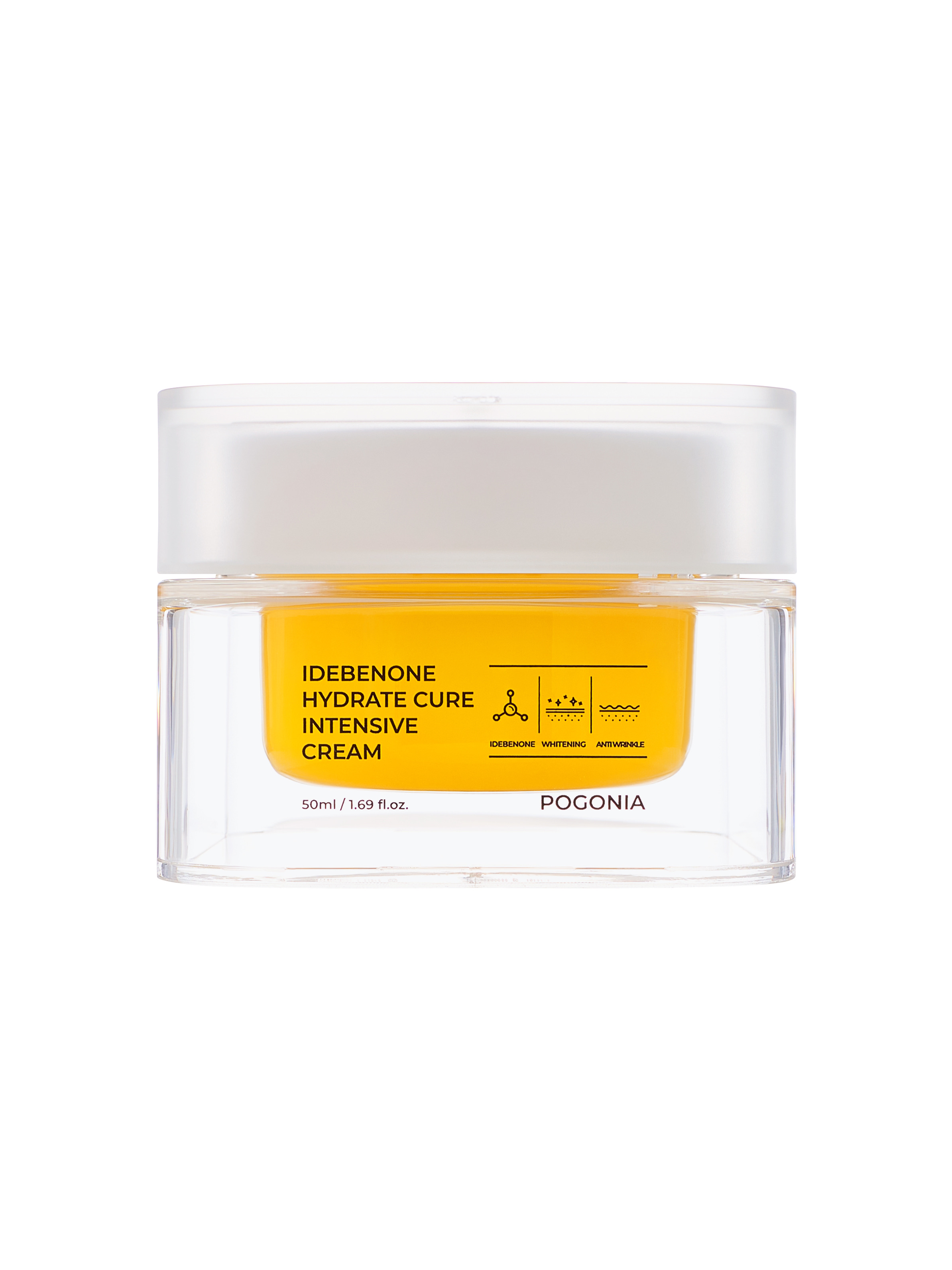 POGONIA, Интенсивно увлажняющий и омолаживающий крем с идебеноном, 50 мл