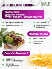 Green Leaf Formula, Флебокомплекс VENAPRONT ( венотоник), капсулы, 60 шт.