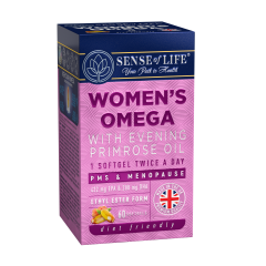 SENSE OF LIFE, Омега-3 с маслом вечерней примулы, капсулы, 60 шт.