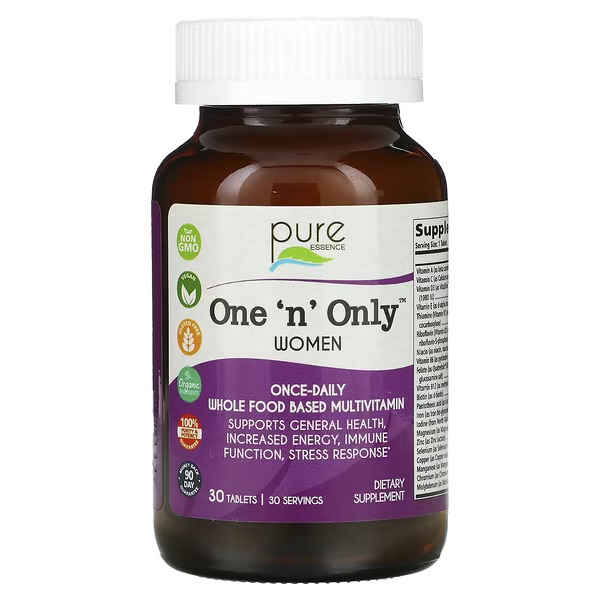 Pure Essence, One 'n' Only (мультивитамины для женщин), таблетки, 60 шт.