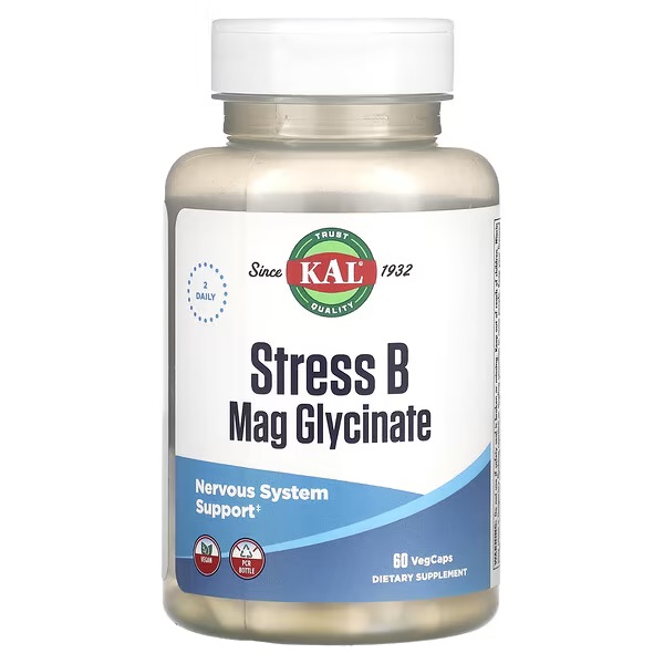 KAL, Stress B (для снятия стресса), капсулы, 60 шт.