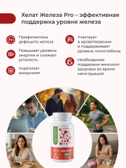 Nooteria Labs, Железа Хелат PRO (бисглицинат), капсулы, 90 шт.