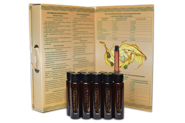 Nutrifica, Коронарная эссенция кедрового стланика, жидкость, 10х25 мл