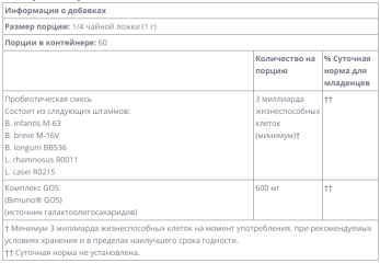 Jarrow Formulas, Пробиотики детские, порошок, 60 г