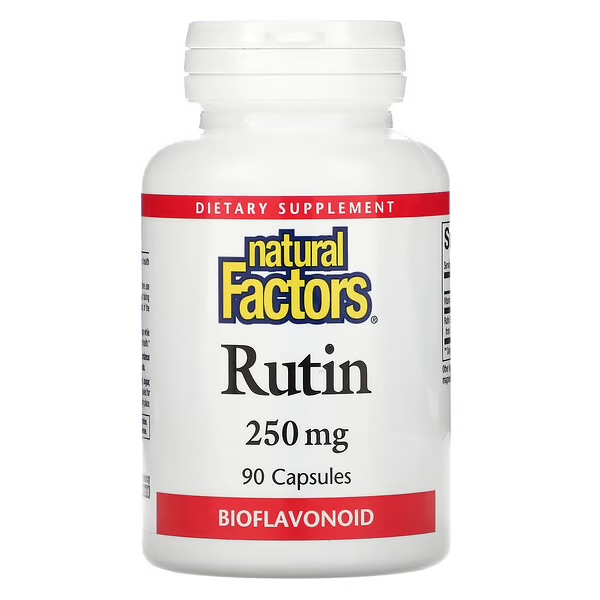 Natural Factors, Рутин, капсулы, 90 шт.