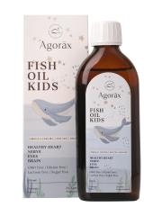 AGORAX, Фиш Оил (Рыбий жир) Кидс, со вкусом апельсина, жидкость, 150 мл