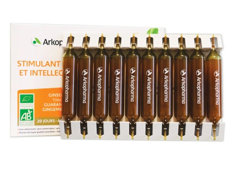 Arkopharma, Stimulant Physique Et Intellectuel (энергия и тонус), 20х10 мл