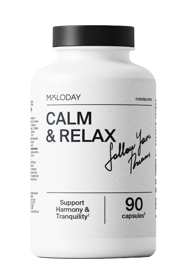 MOLODAY, Комплекс «Calm&Relax», капсулы, 90 шт.