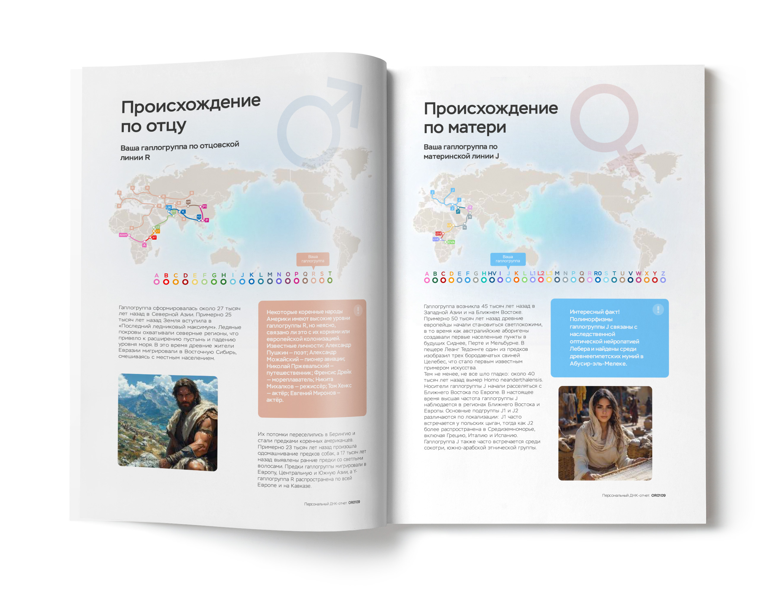 MyGenetics, ДНК-тест «MyOrigin/Происхождение. Происхождение и этнический состав»