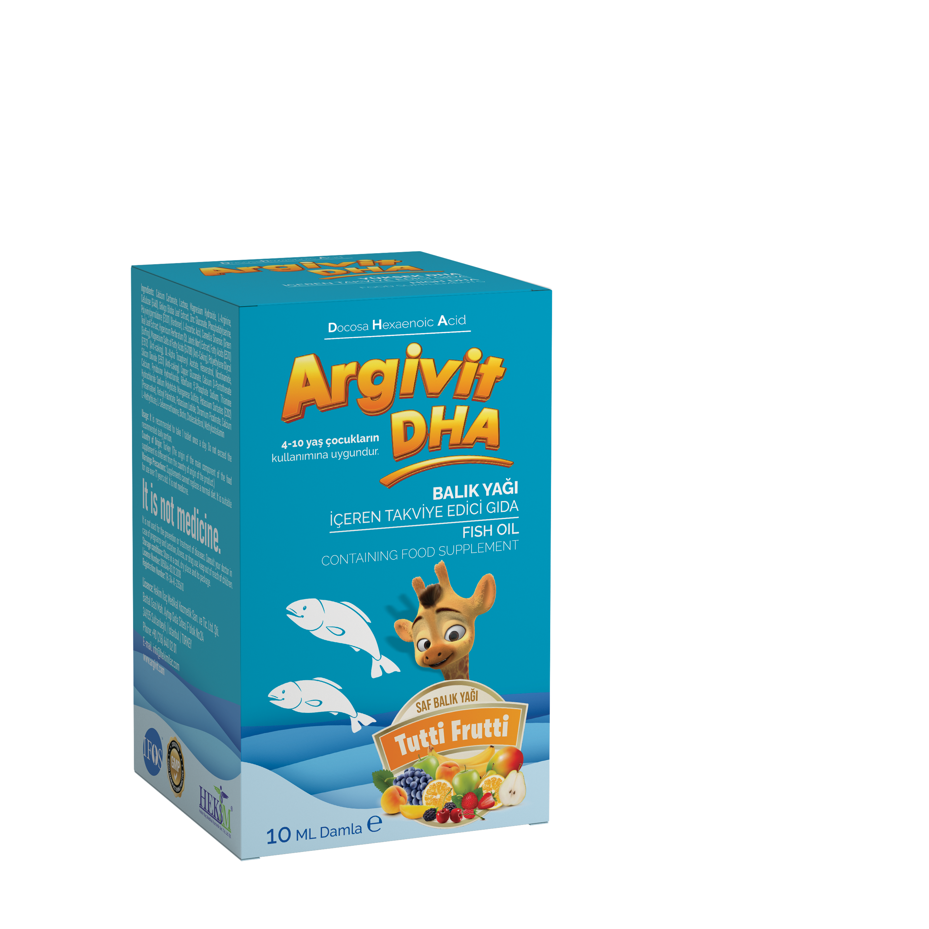 Argivit, DHA Drop (Омега-3), жидкость, 10 мл
