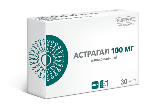Supreme Pharmatech, Липосомальный астрагал, капсулы, 30 шт.