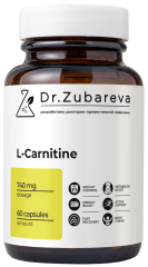 Dr. Zubareva, L-карнитин, капсулы, 60 шт.