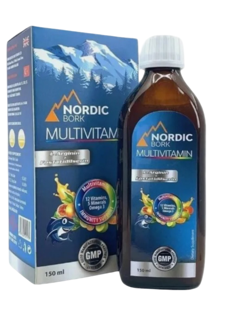 NORDIC BORK, Multivitamin, сироп, 150 мл