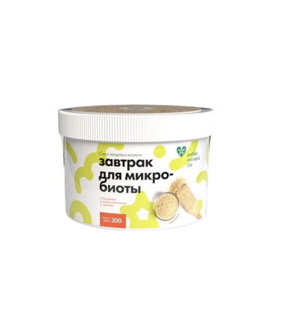 Pm life, Завтрак для микробиоты (клетчатка), порошок, 200 г