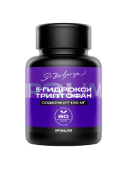 IPSUM, 5-HTP (для поддержки сна и настроения), капсулы, 60 шт.