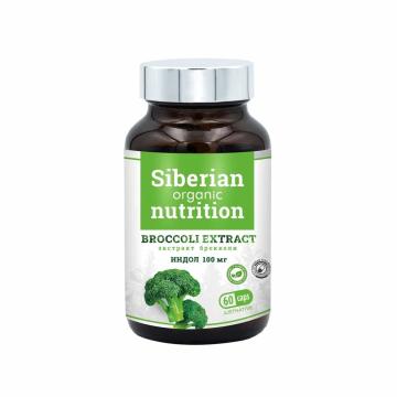 Siberian organic nutrition, Экстракт брокколи + Индол-3-карбинол, капсулы, 60 шт.