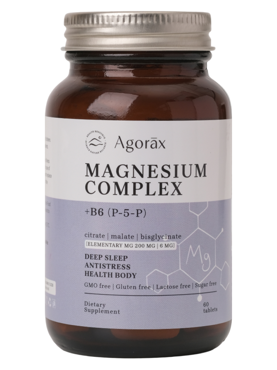 AGORAX, Магний комплекс, таблетки, 60 шт.