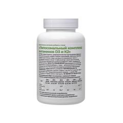 Geltek, Липосомальный комплекс D3 + K2, капсулы, 60 шт.