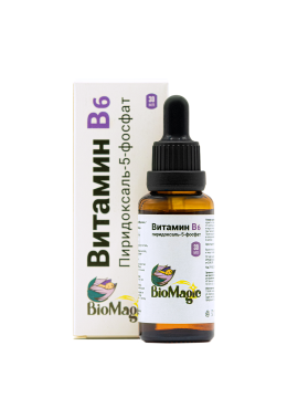 BioMagic, Витамин B6, жидкость, 30 мл
