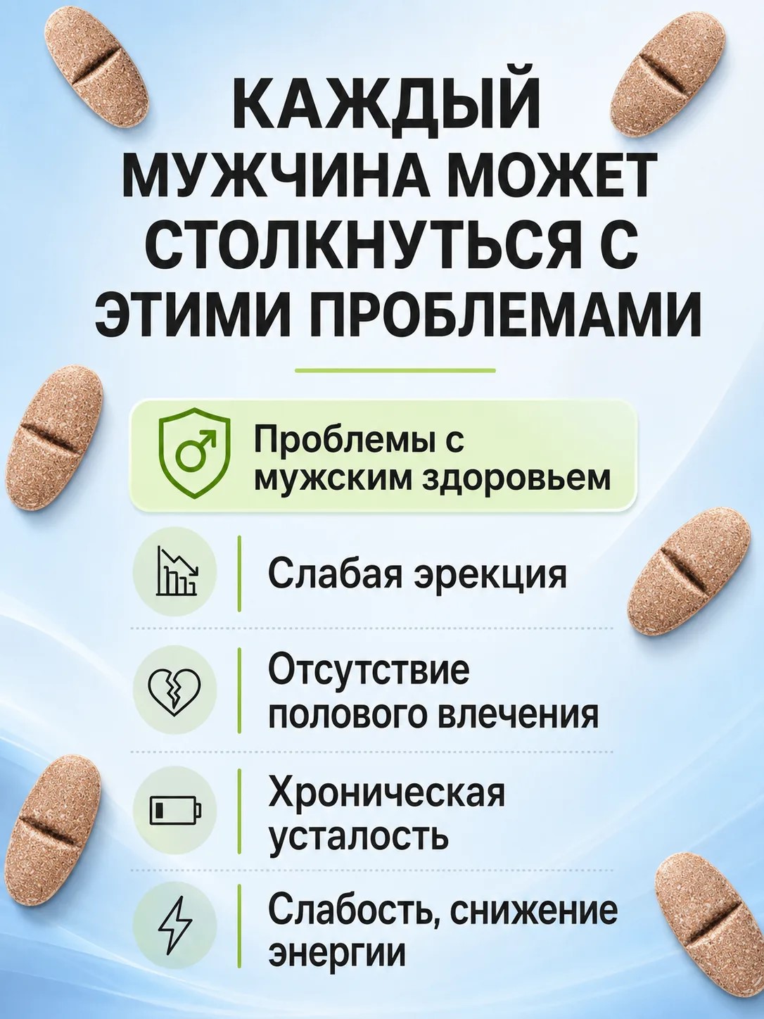 SensumVerum, Мужская Сила, таблетки, 21 шт.